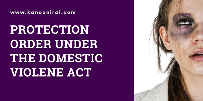 protection order under the domestic violence act